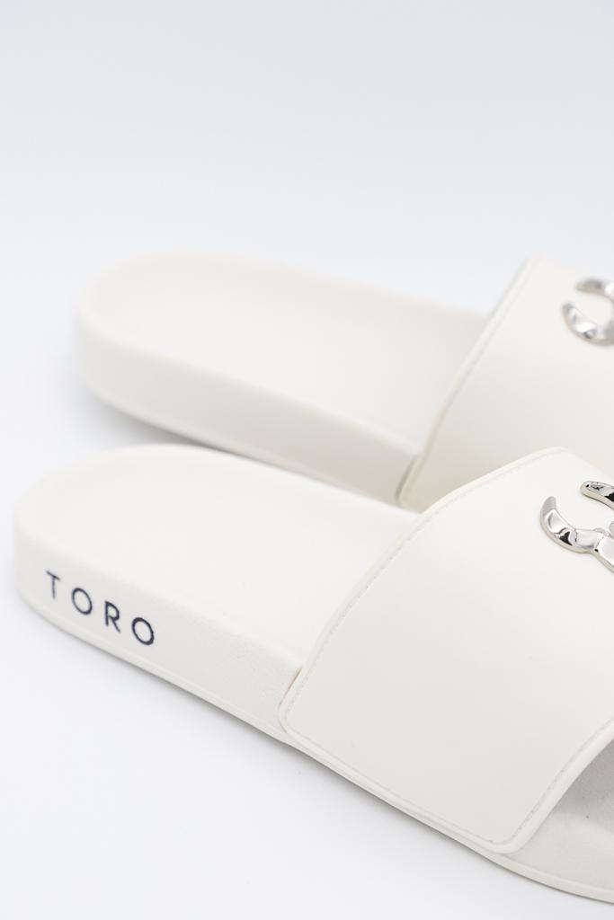 Chinelo Toro Slide Branco Atenas