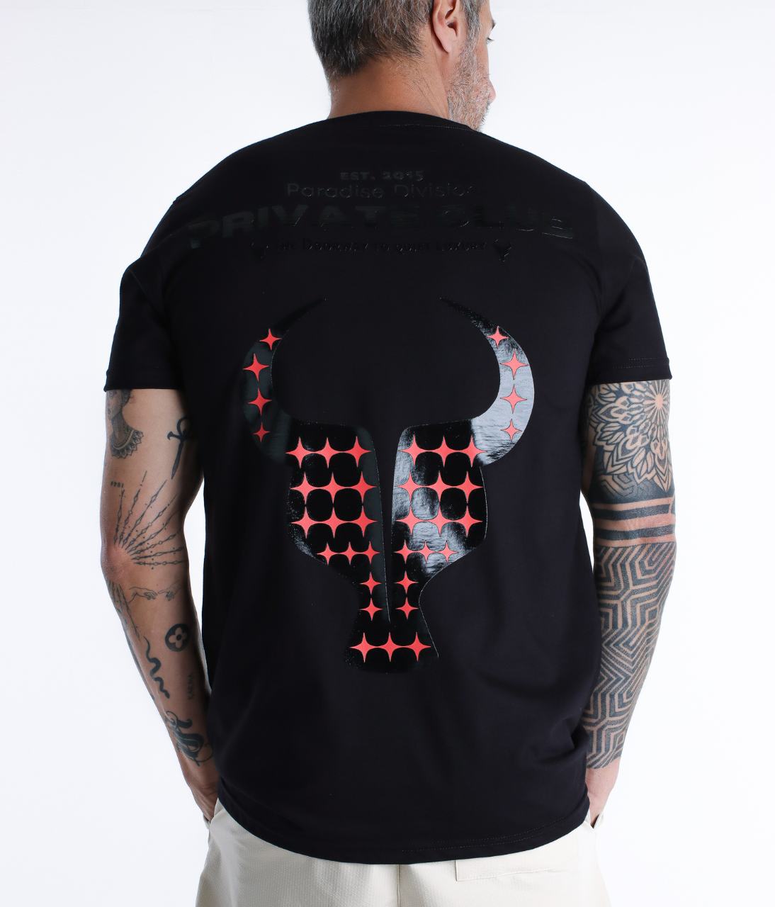 T-shirt Toro Private club Black Red