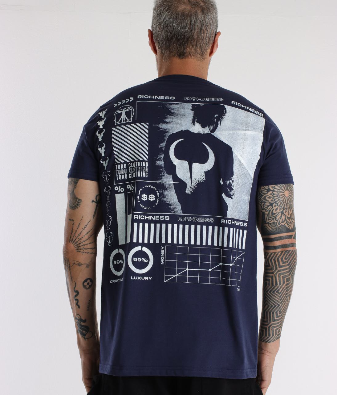 T-shirt Toro Richness Blue