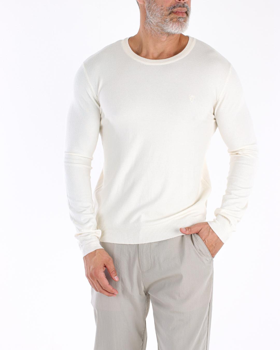 BLUSA TORO TOQUE DE CASHMERE OFF/WHITE
