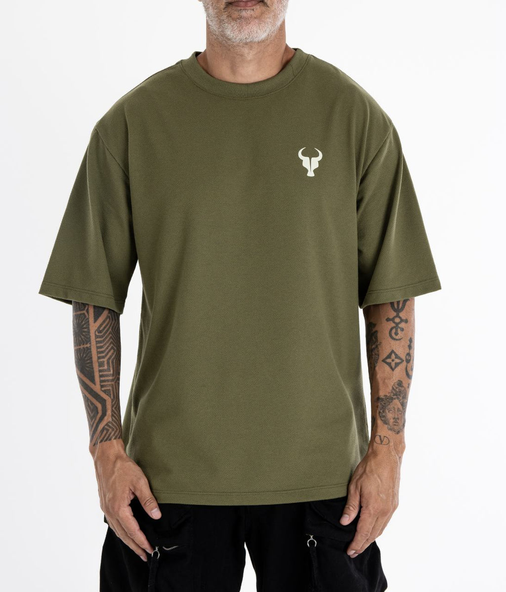 T-shirt Toro Clothing Over Born To Lift Verde