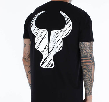 T-shirt Toro Sketch Egípcia Black