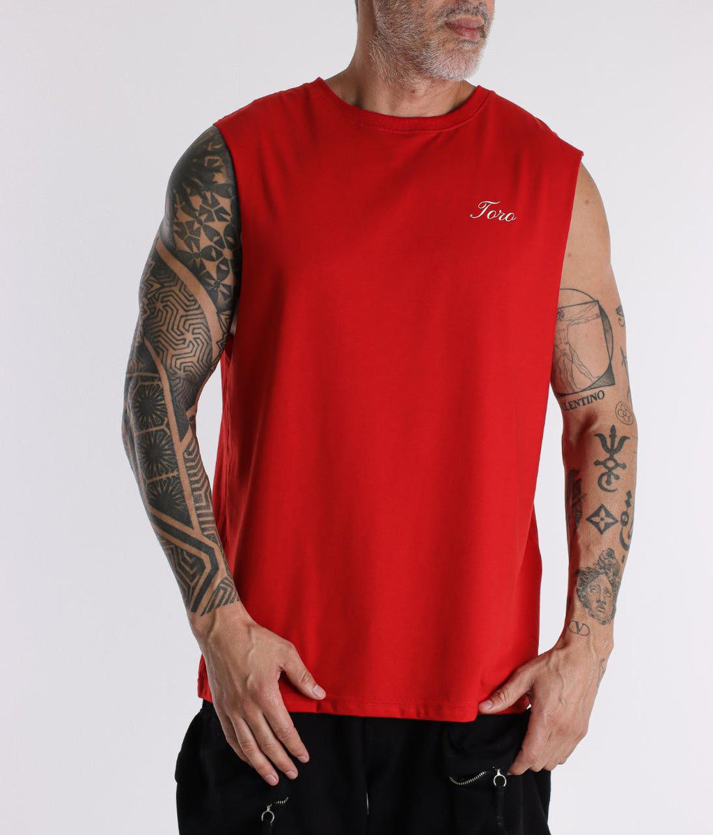 T-Shirt S/M Toro Sporting Club Vermelha