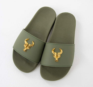 Chinelo Toro Slide Verde Militar