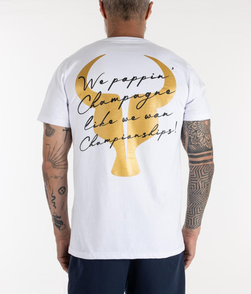 T-shirt Toro White Poppin Champagne