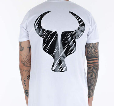 T-shirt Toro Sketch Flow White