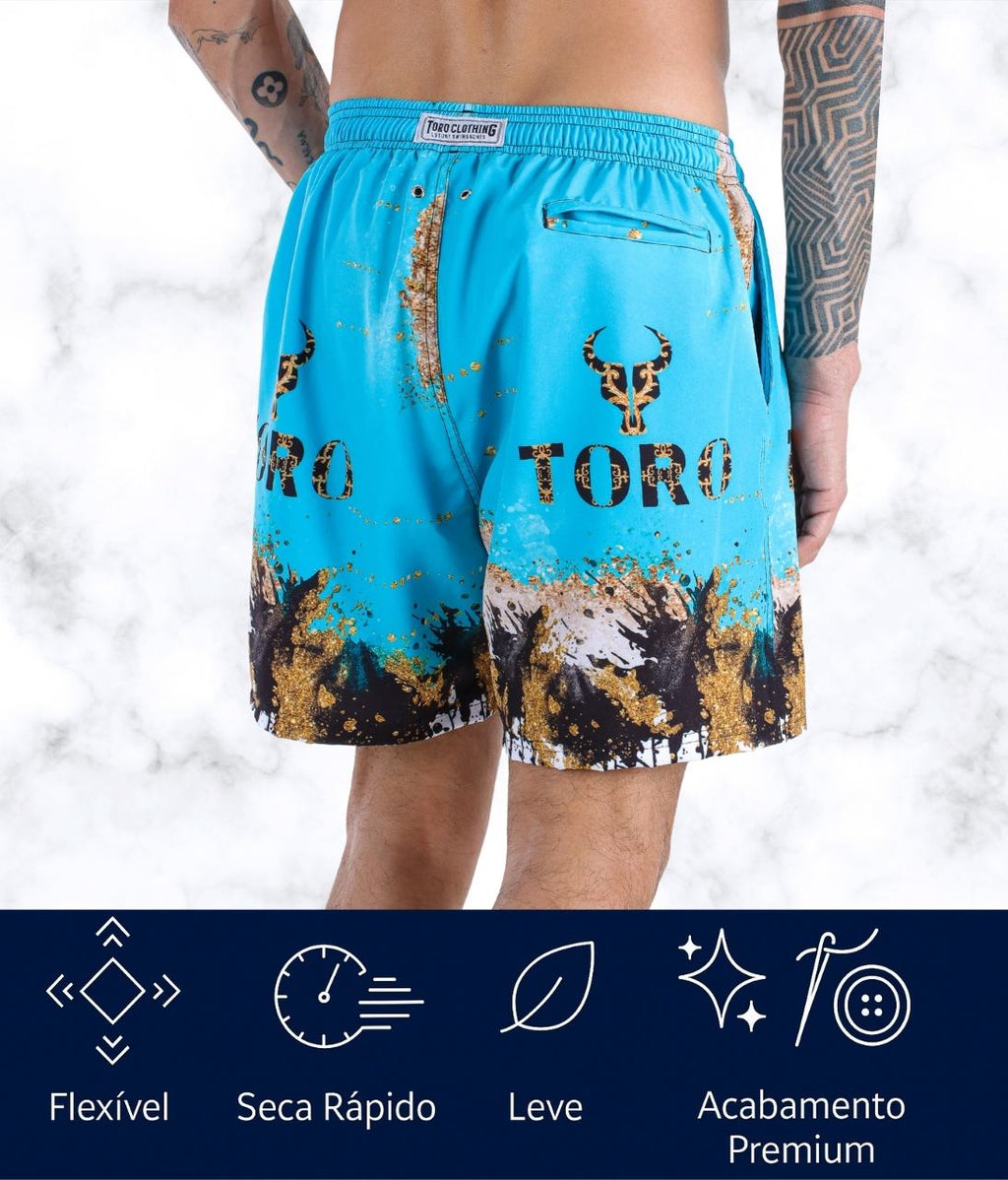 Short Toro Masculino Marble Dreams