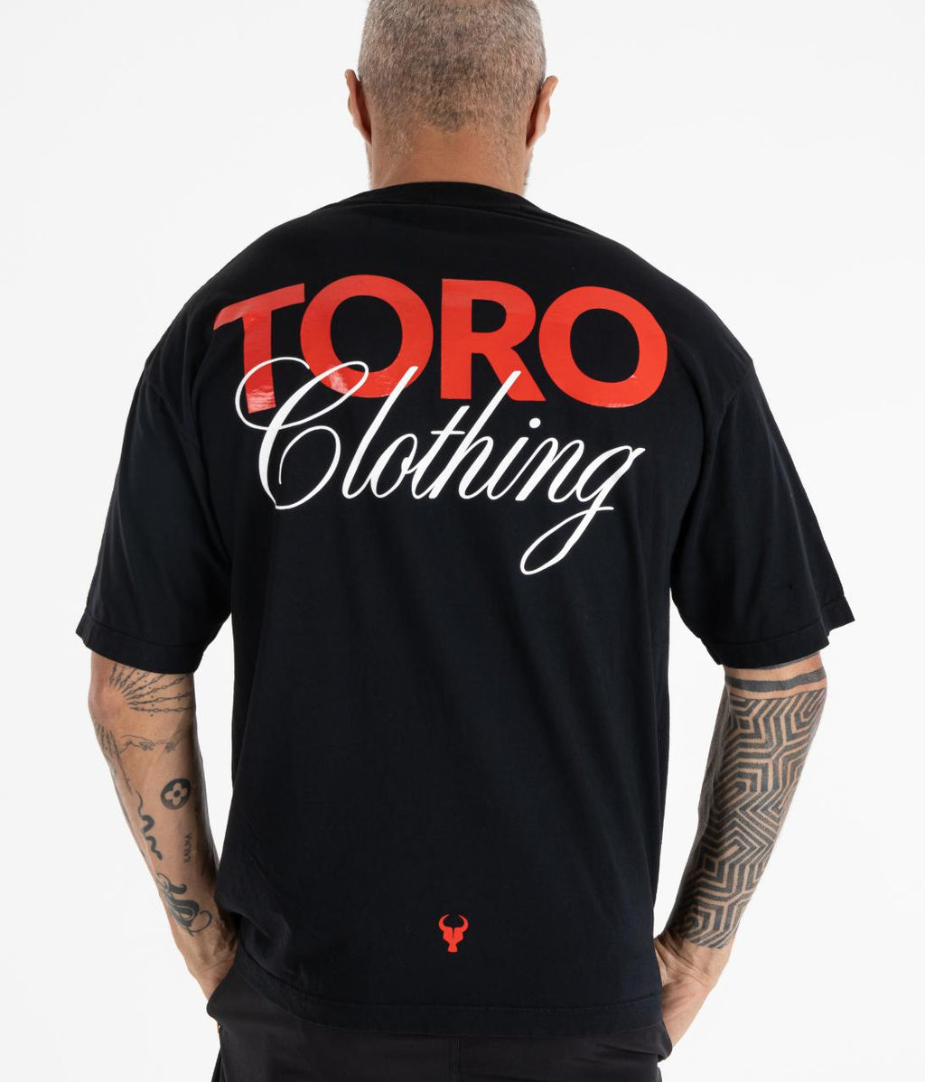 T-shirt Toro Clothing Over Black