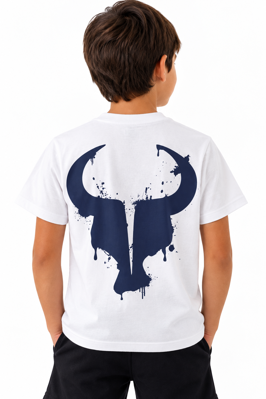 T-shirt Toro Kids Splash white Edition Marinho