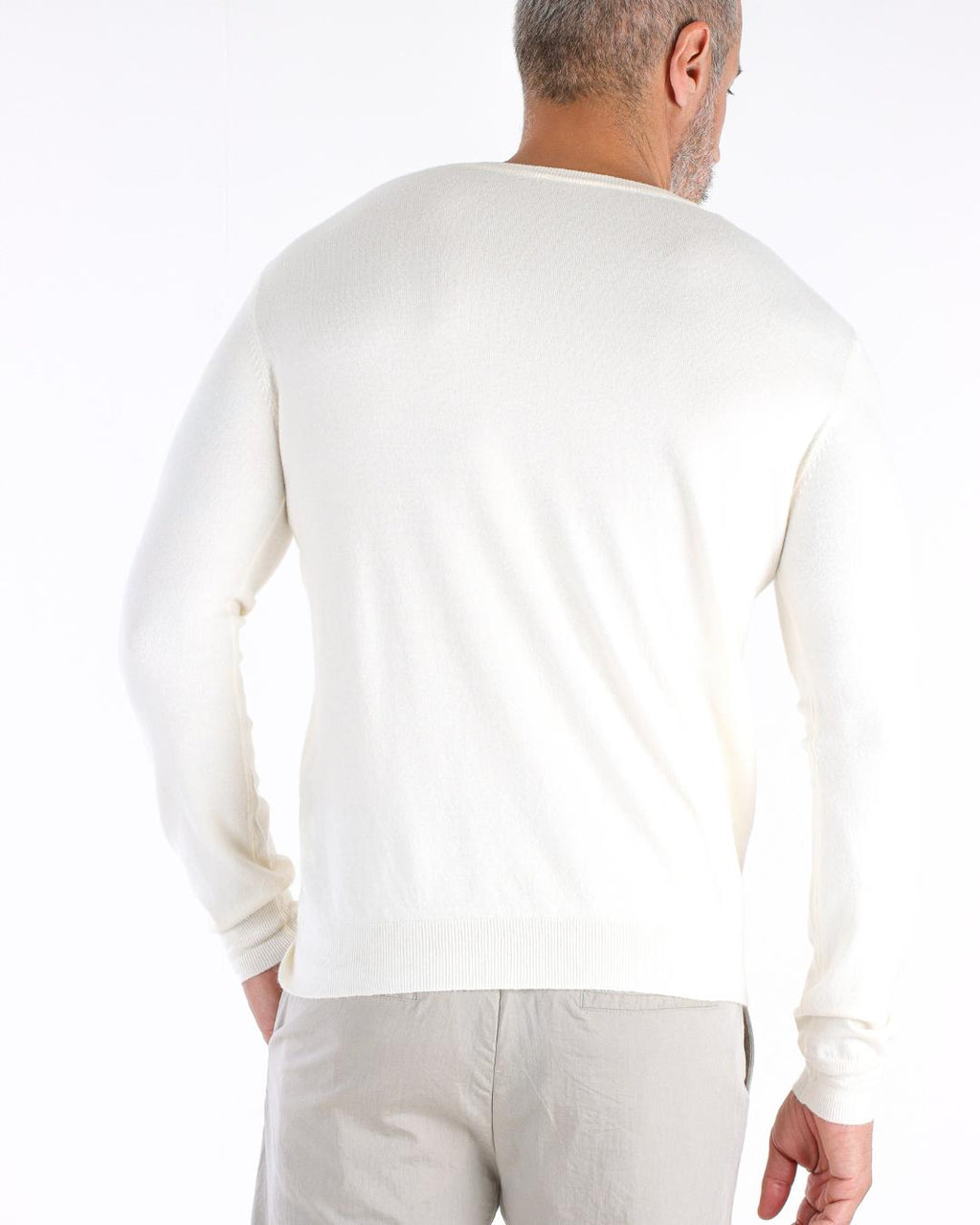 BLUSA TORO TOQUE DE CASHMERE OFF/WHITE