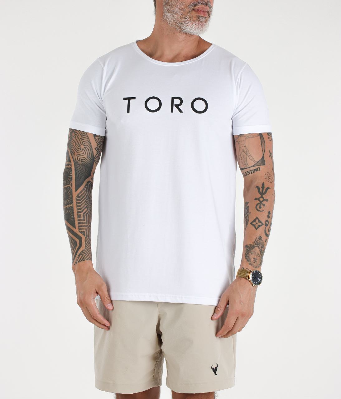 T-Shirt Toro Splash Fio Egípcio White