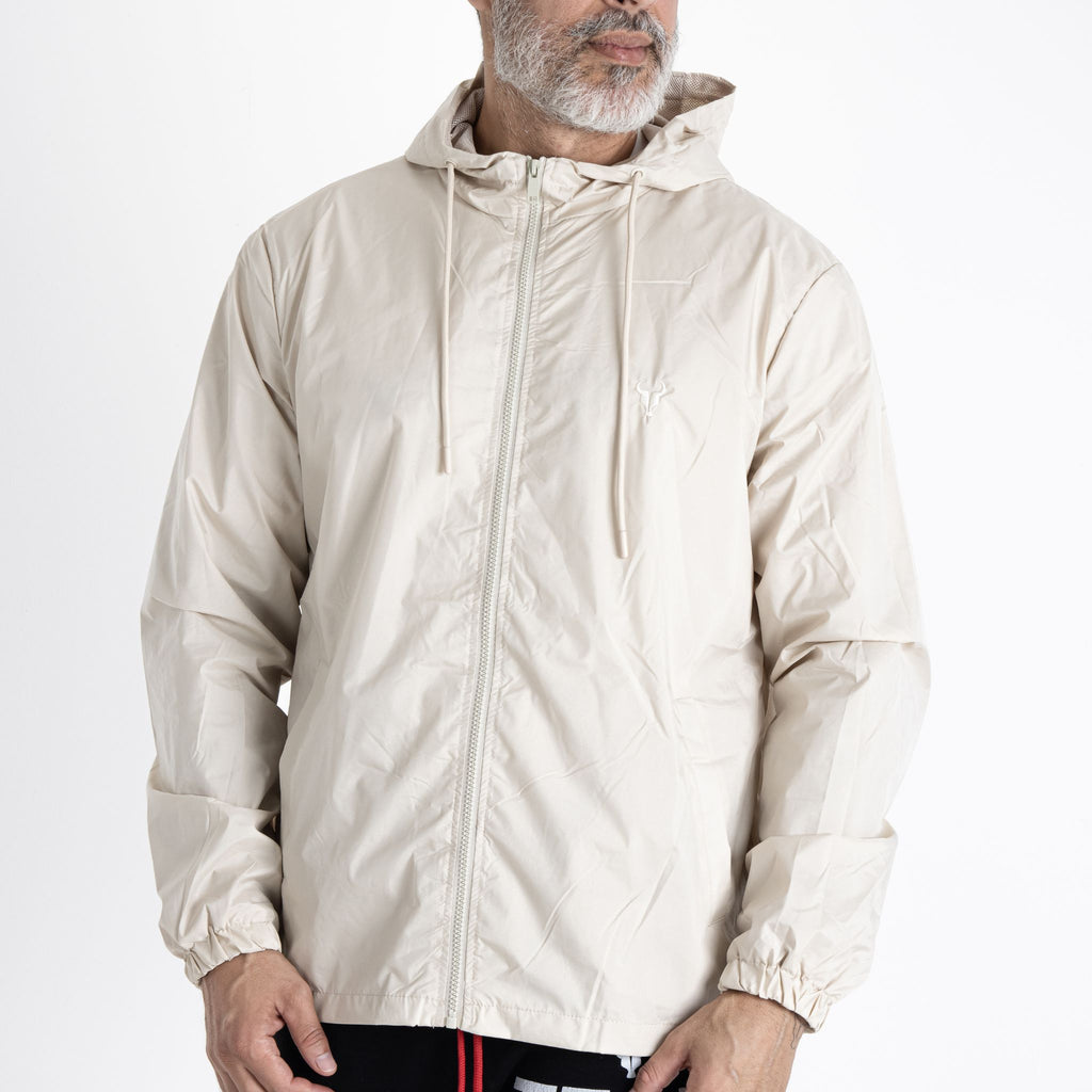 Jaqueta TORO Corta Vento impermeável Off White