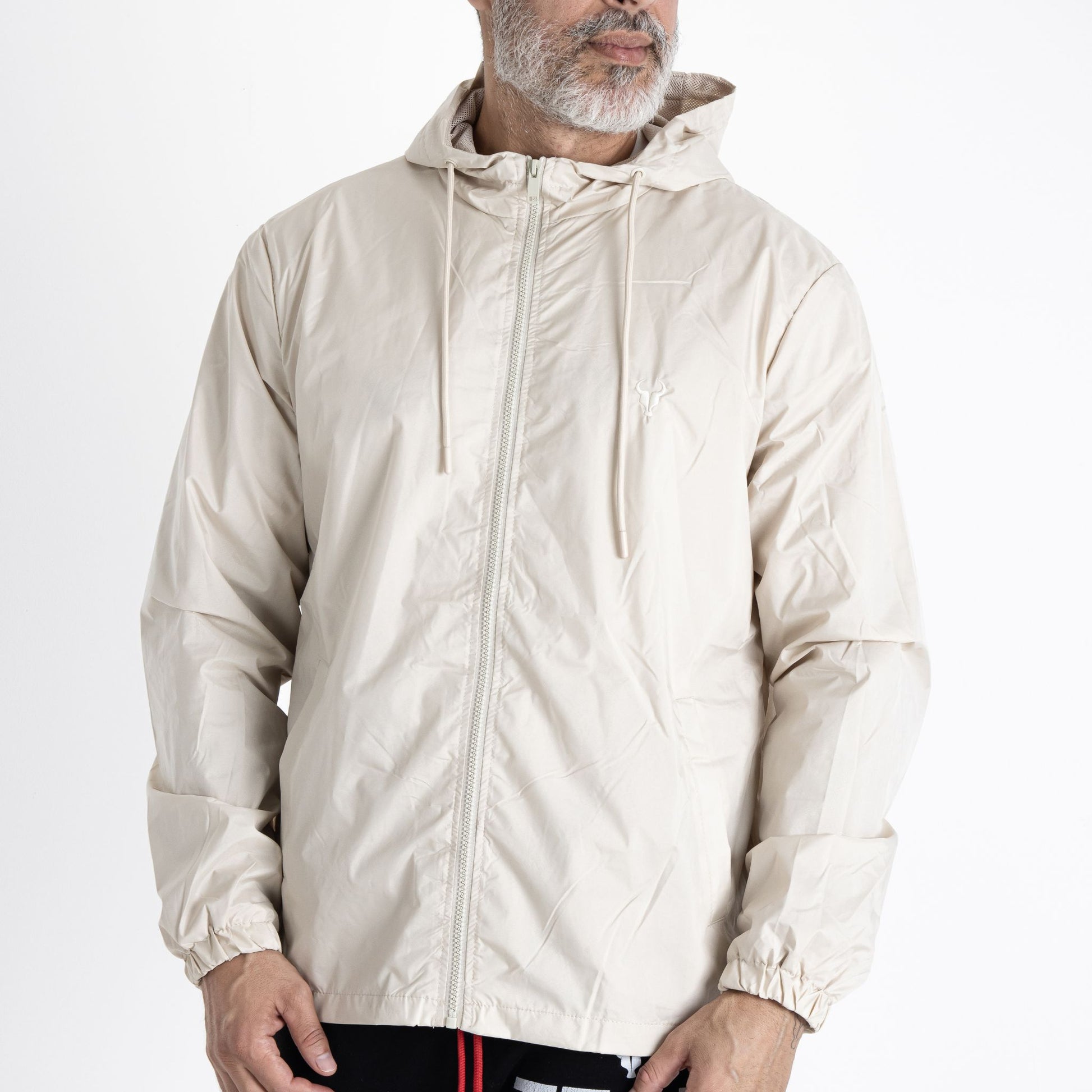 Jaqueta TORO Corta Vento impermeável Off White