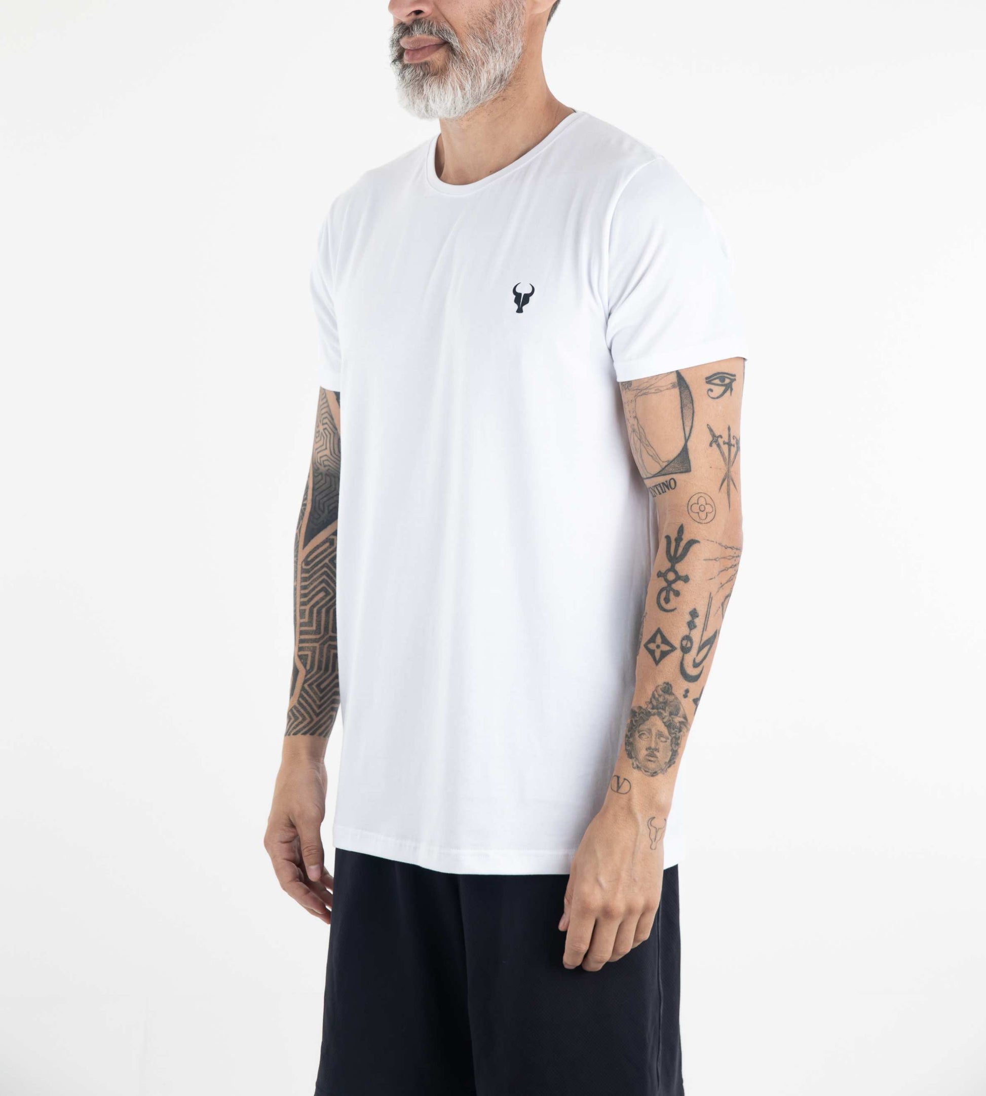 T-shirt Fio Egípcio Basic white
