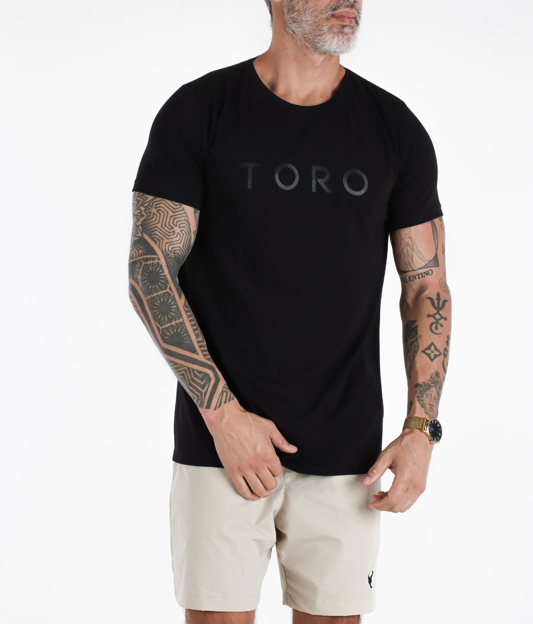 T-Shirt Toro Splash Fio Egípcio Black
