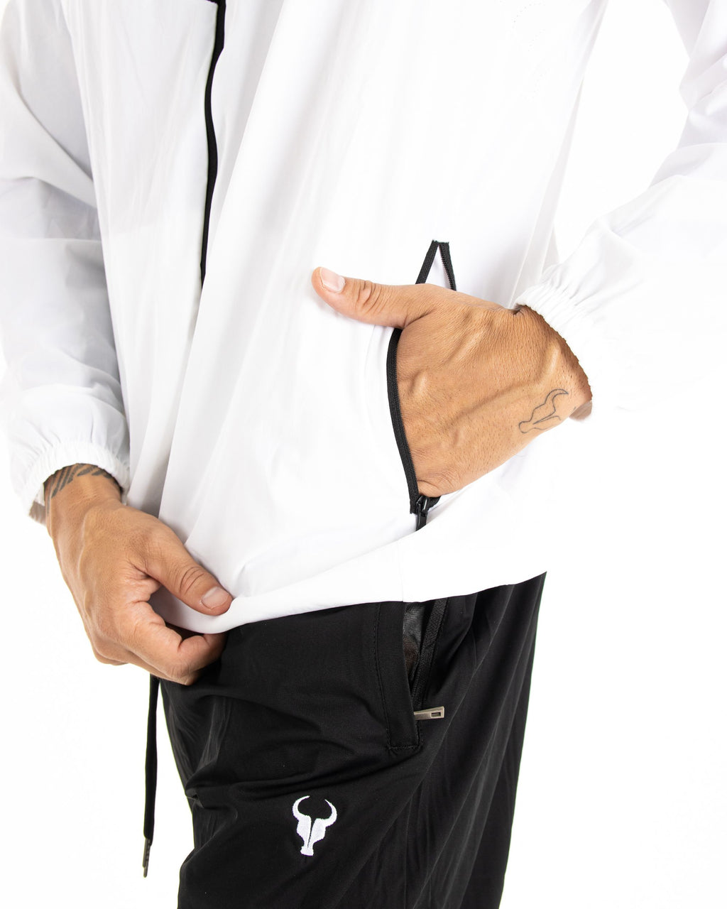 Conjunto Sport TORO Tech Black&White C/ zíperes