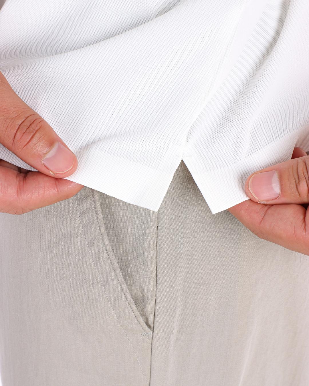 CAMISA POLO TORO TECH OFFWHITE POLIAMIDA