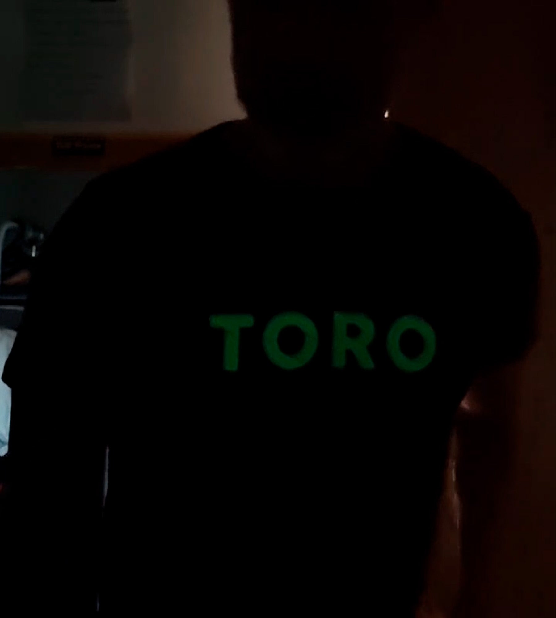T-shirt Toro fluorescente Lightening