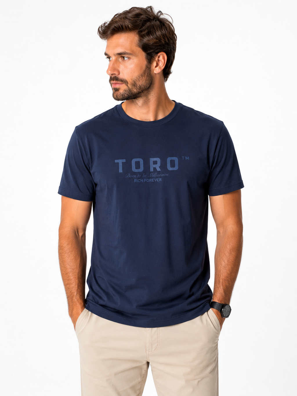 T-shirt Toro Marble Blue