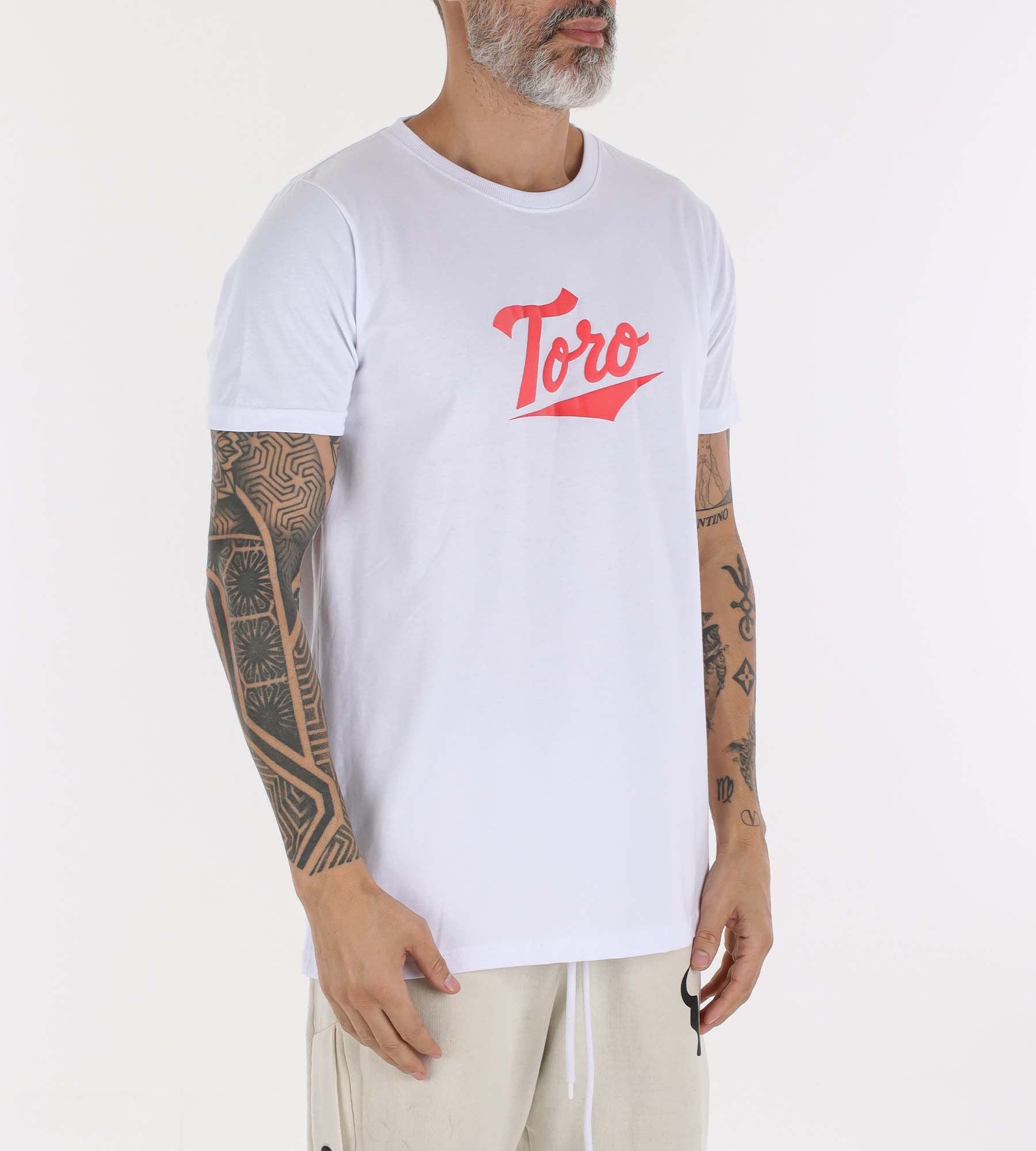 T-shirt Toro Puff Branca