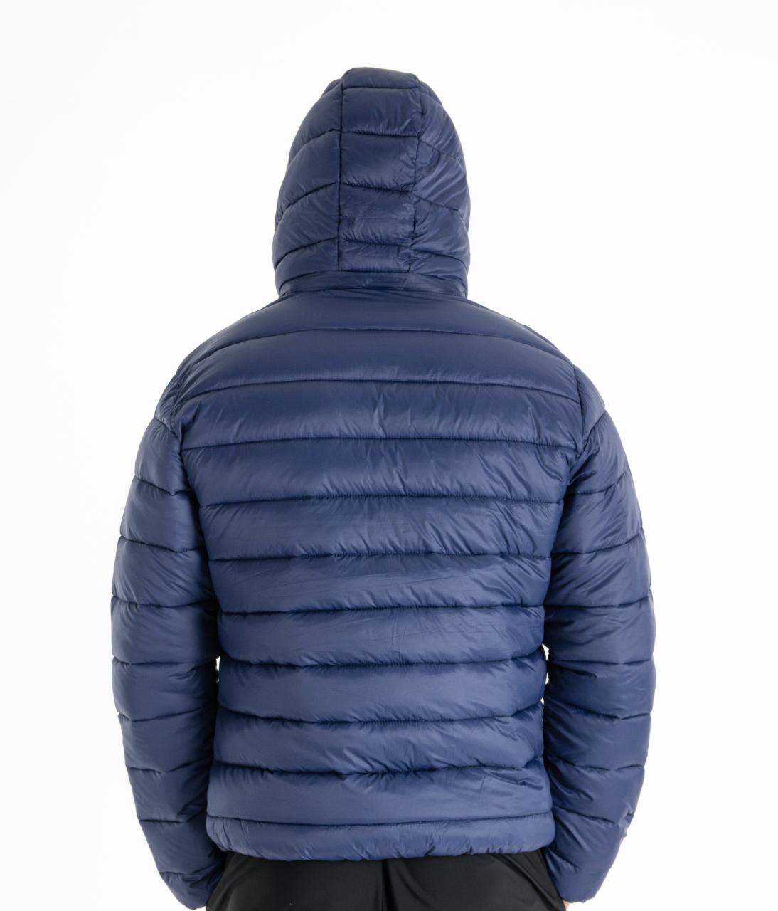 Jaqueta TORO Puffer Azul capuz destacável