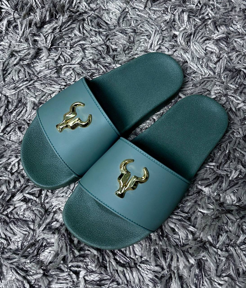 Chinelo Toro Slide Verde Militar