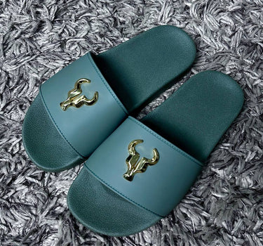 Chinelo Toro Slide Verde Militar