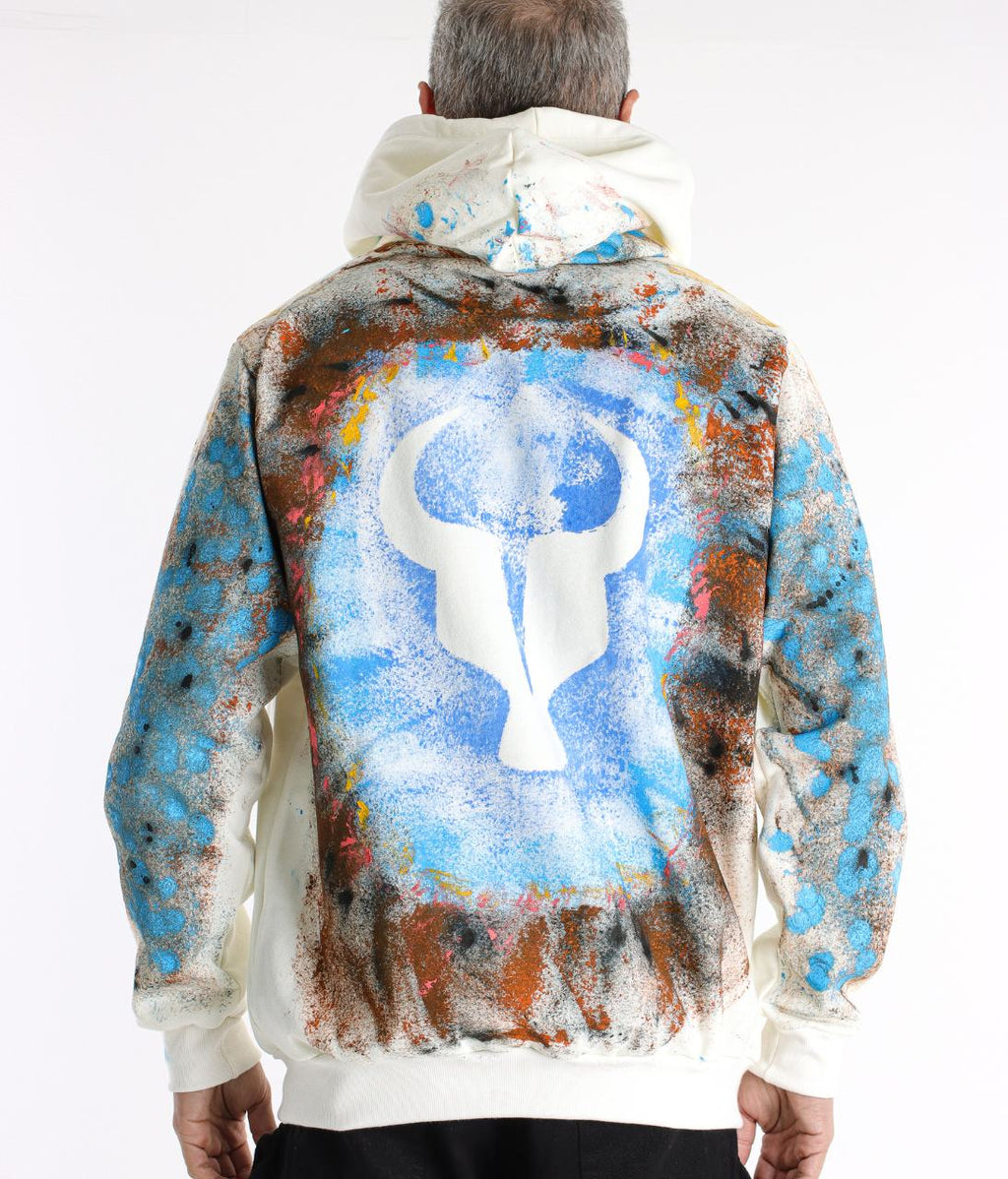 Moletom Toro Offwhite Paint