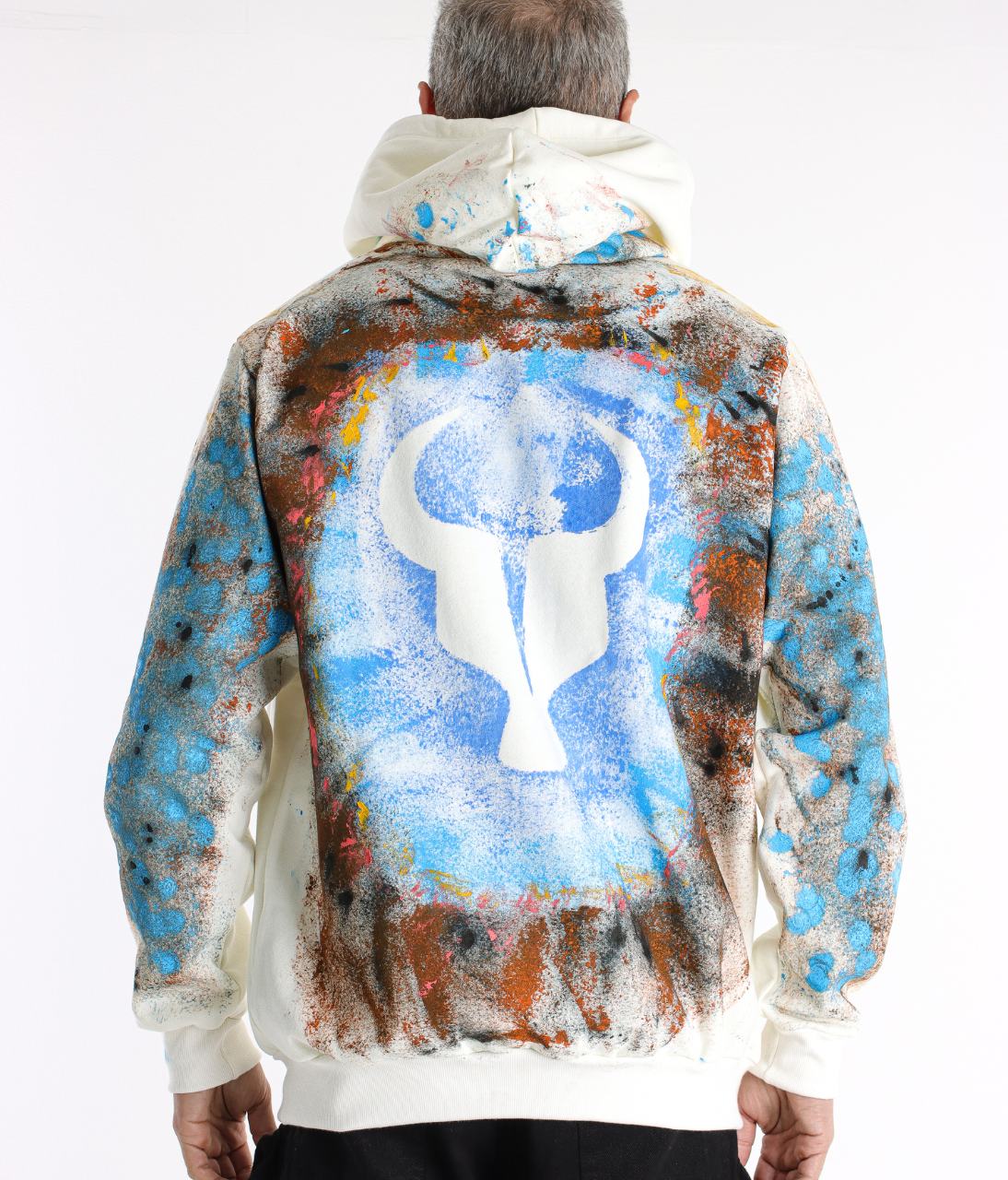 Moletom Toro Offwhite Paint