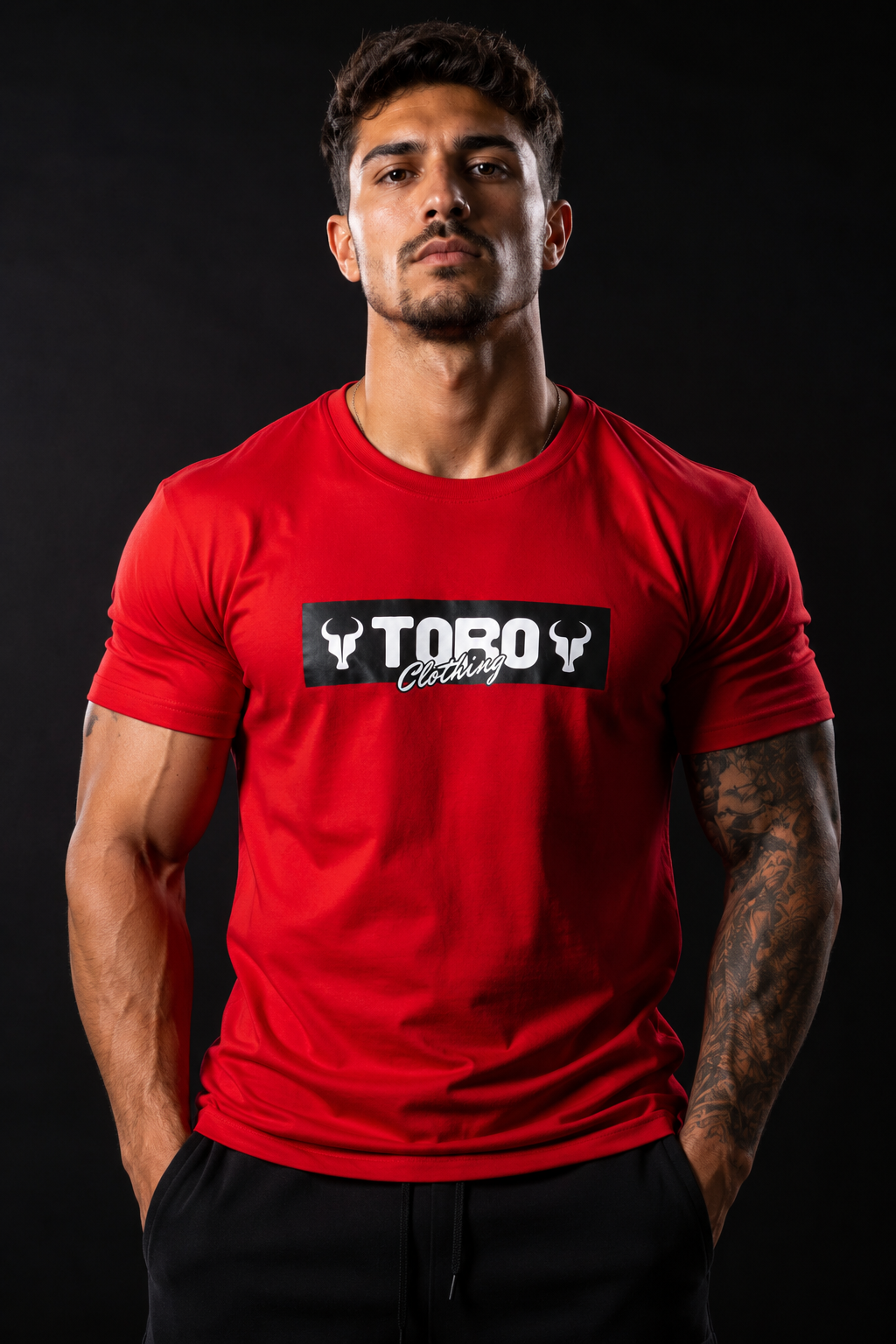T-shirt Toro Double Logo Red