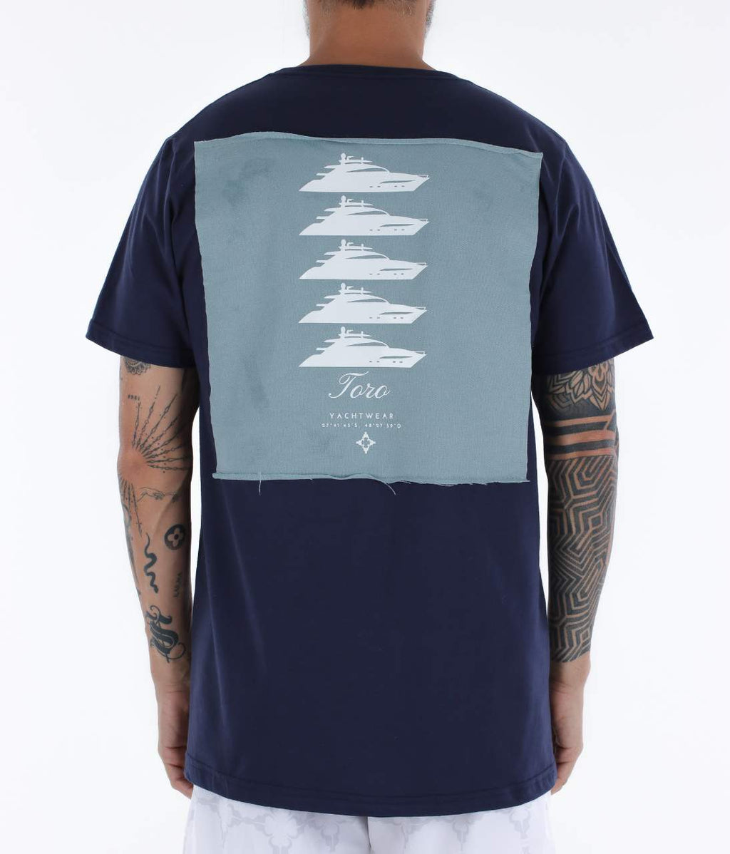 T-shirt Toro Azul C/ PATCH YACHT