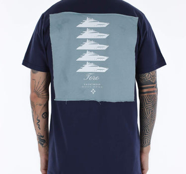 T-shirt Toro Azul C/ PATCH YACHT