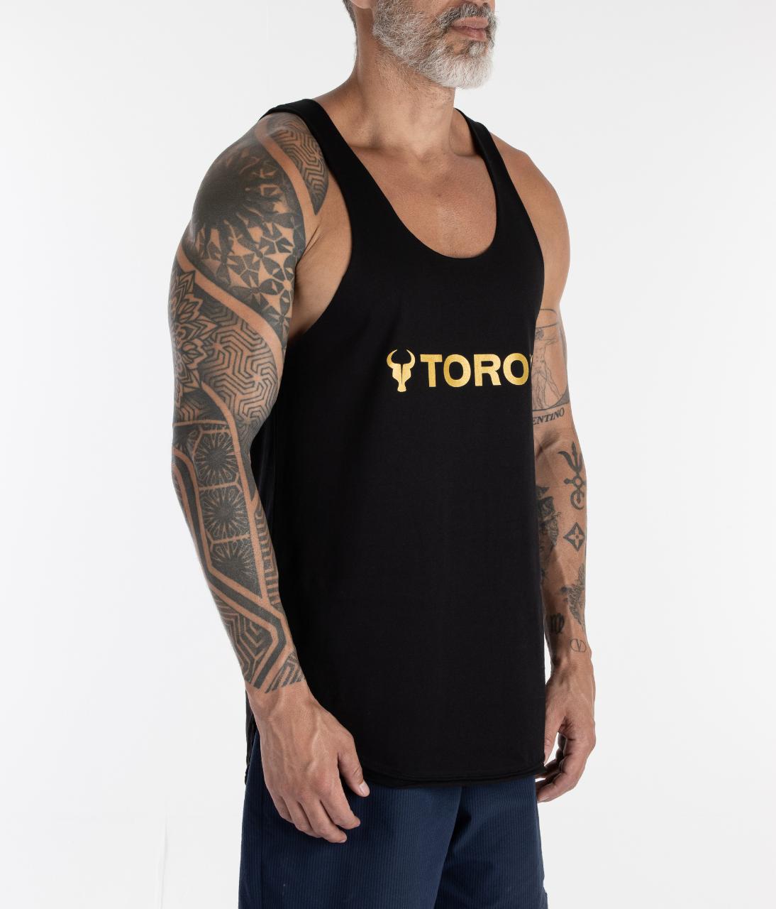 Regata Toro Black Marble Barra Arredondada