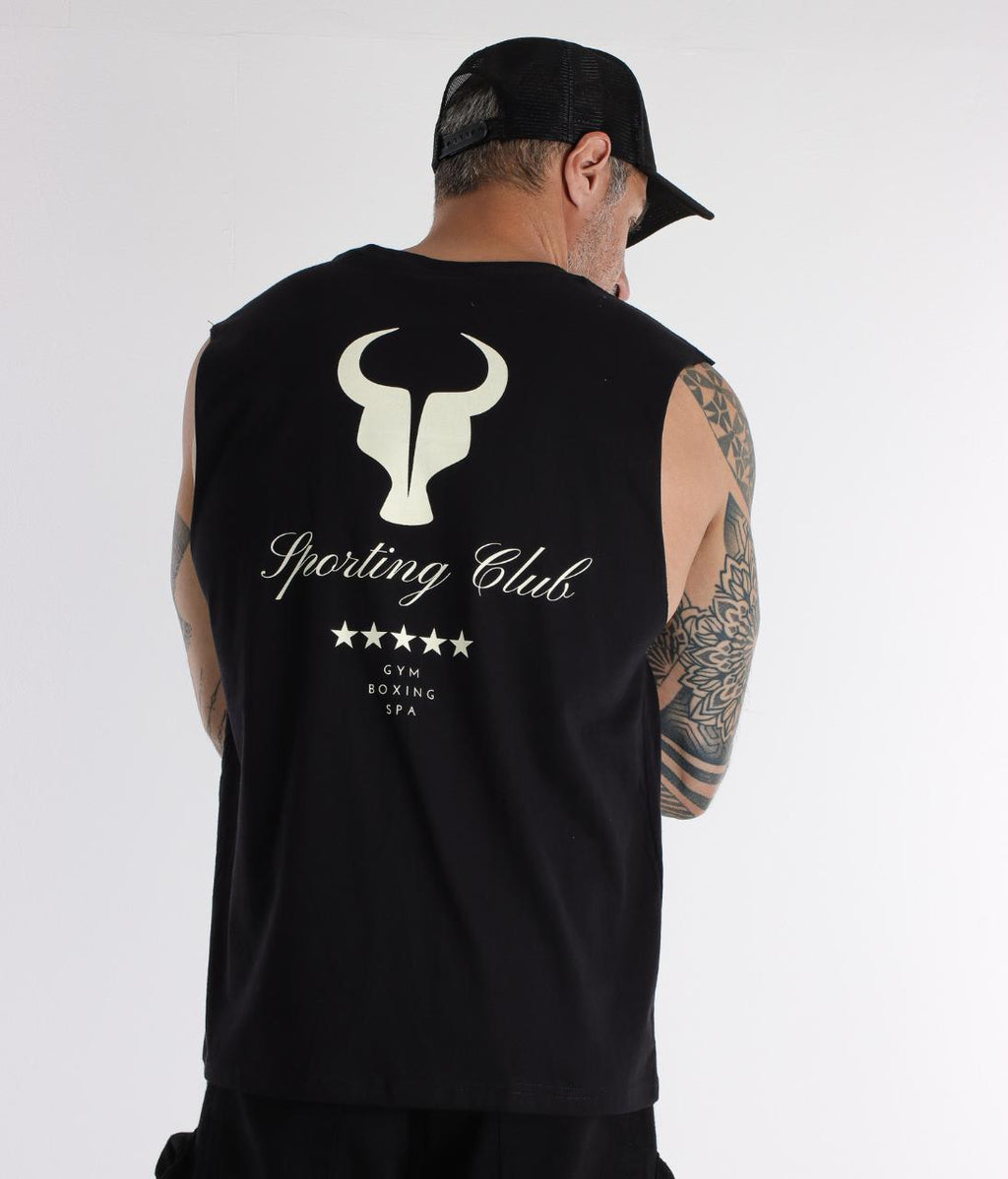 T-Shirt S/M Toro Sporting Club Preta