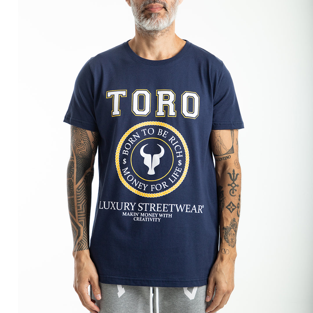 T-shirt Toro Blue Money For Life