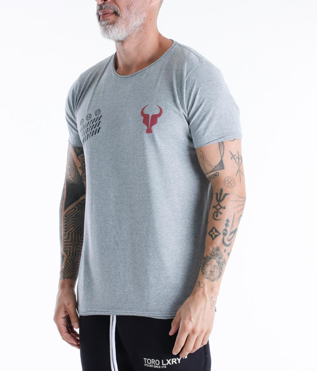 T-shirt Toro WORLDTOUR Gray