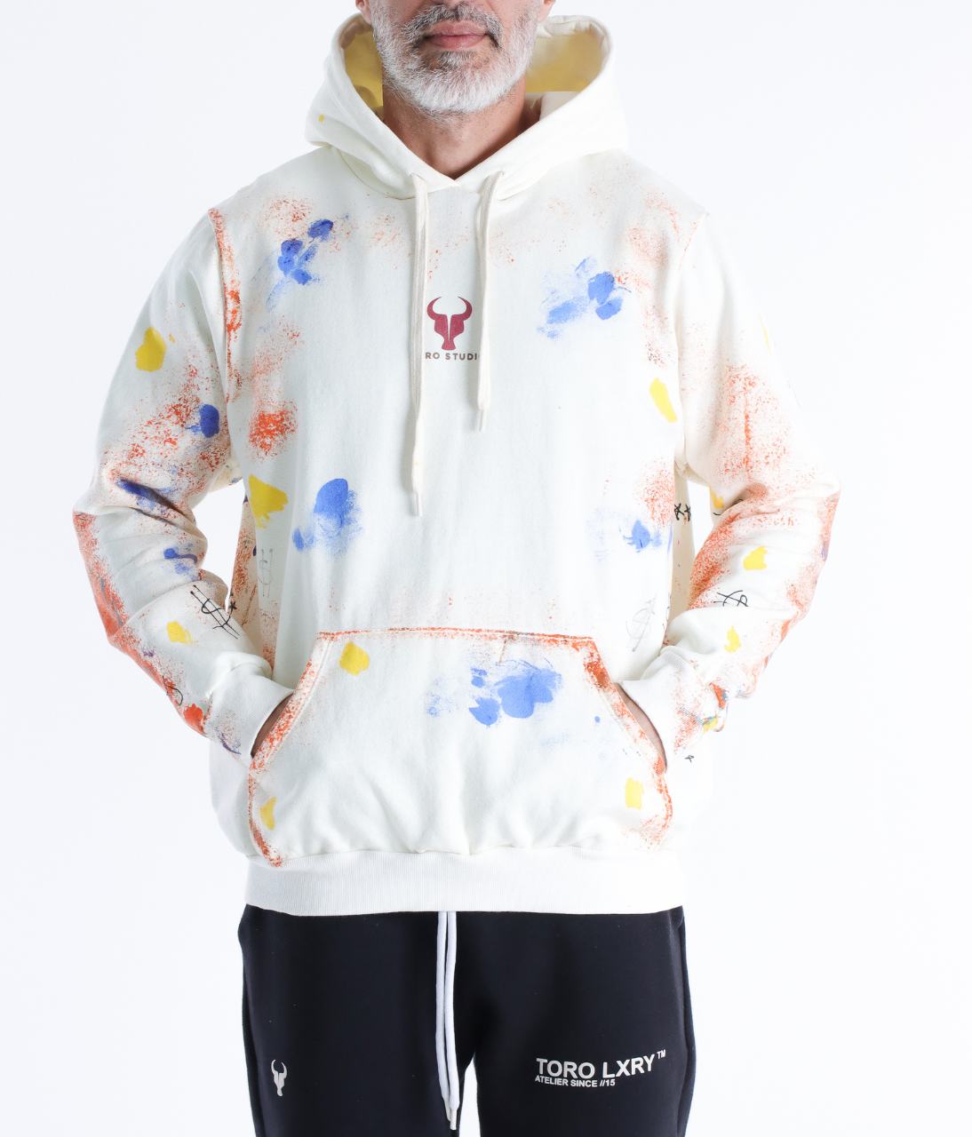 Moletom Toro Offwhite paint $