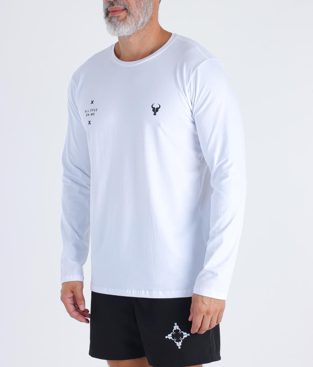 T-shirt M/L Toro ALL EYEZ ON ME fio egípcio White