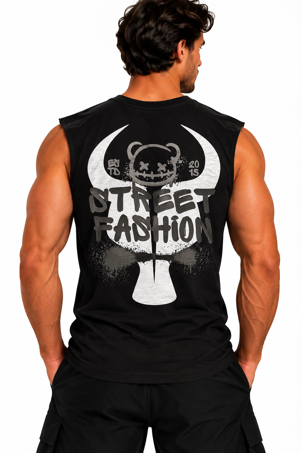 T-shirt S/M Toro Street Fashion  B&W