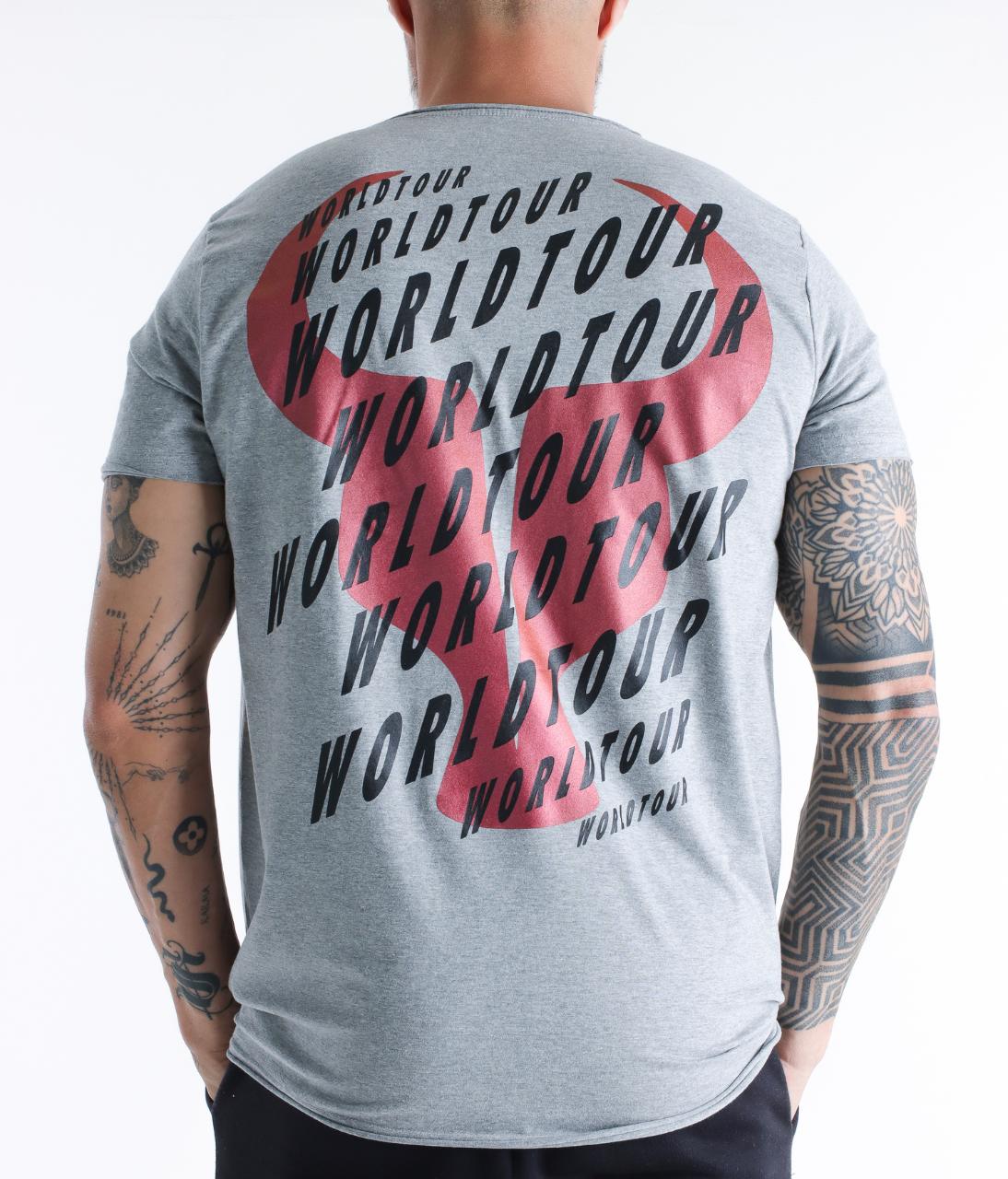 T-shirt Toro WORLDTOUR Gray