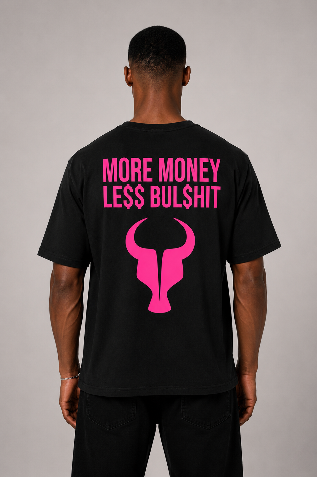 T-Shirt Toro Le$$ Bull$hit PINK