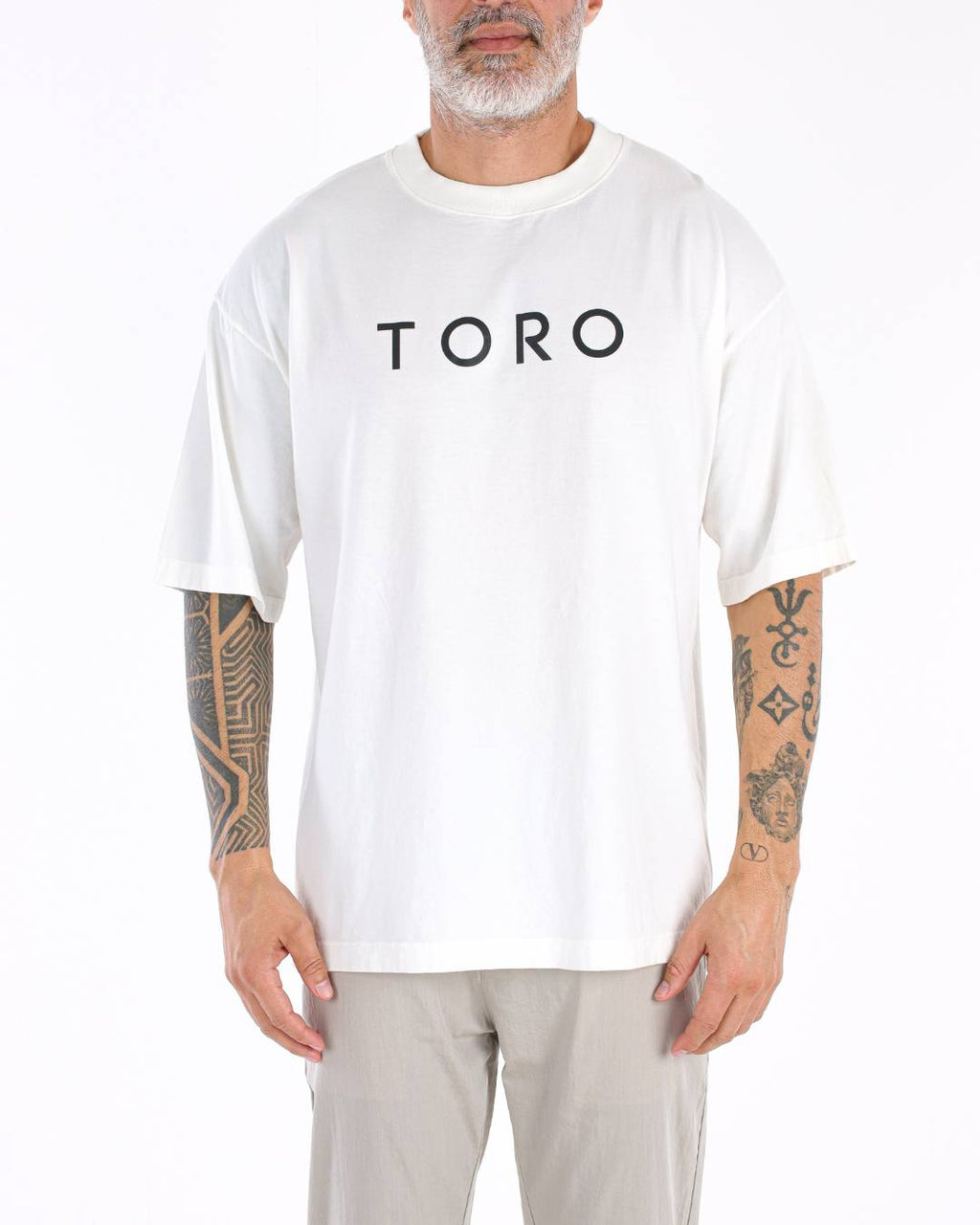 T-shirt Toro Over Splash Black Off/White