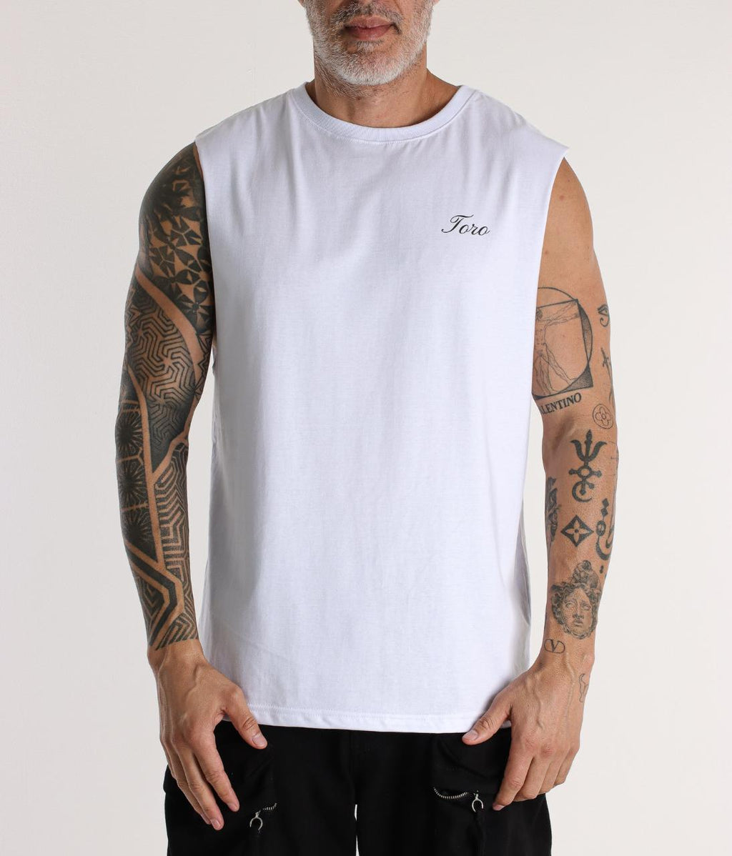 T-Shirt S/M Toro Sporting Club Branca