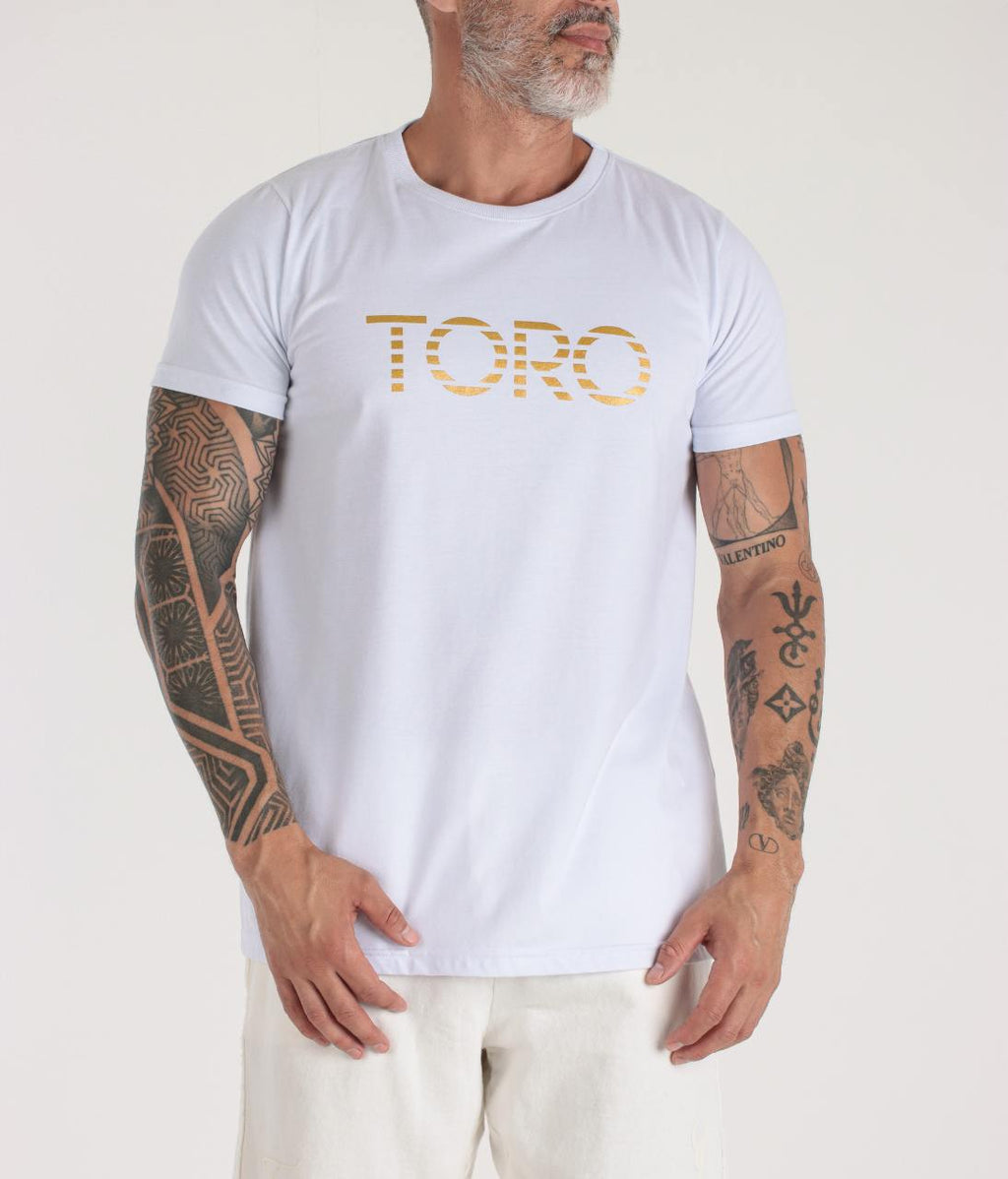 T-shirt Toro Branca Future Gold