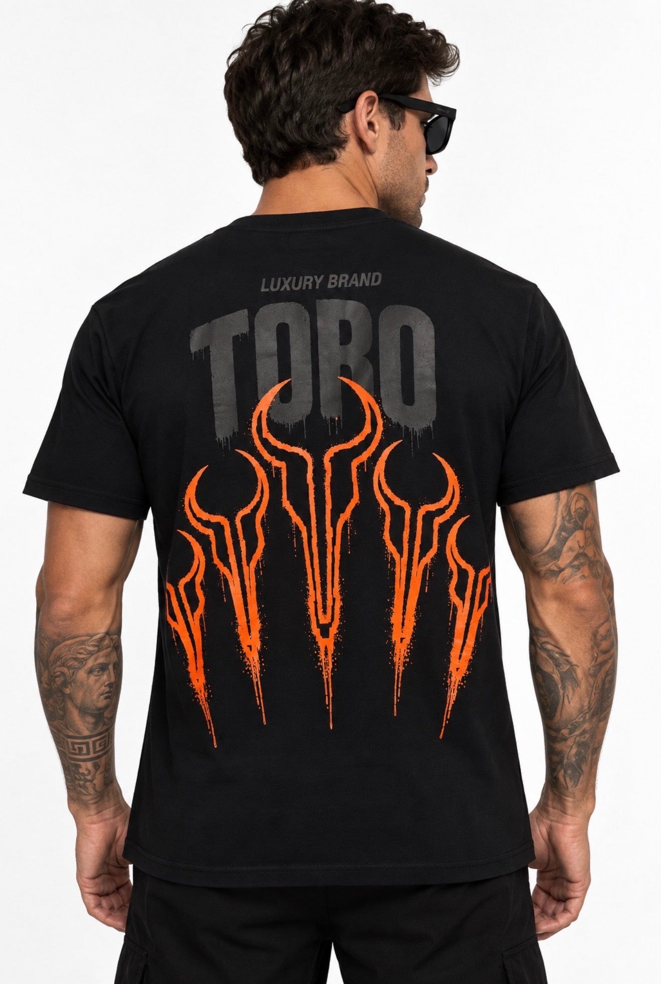 T-shirt Toro Savage Bulls Black Orange
