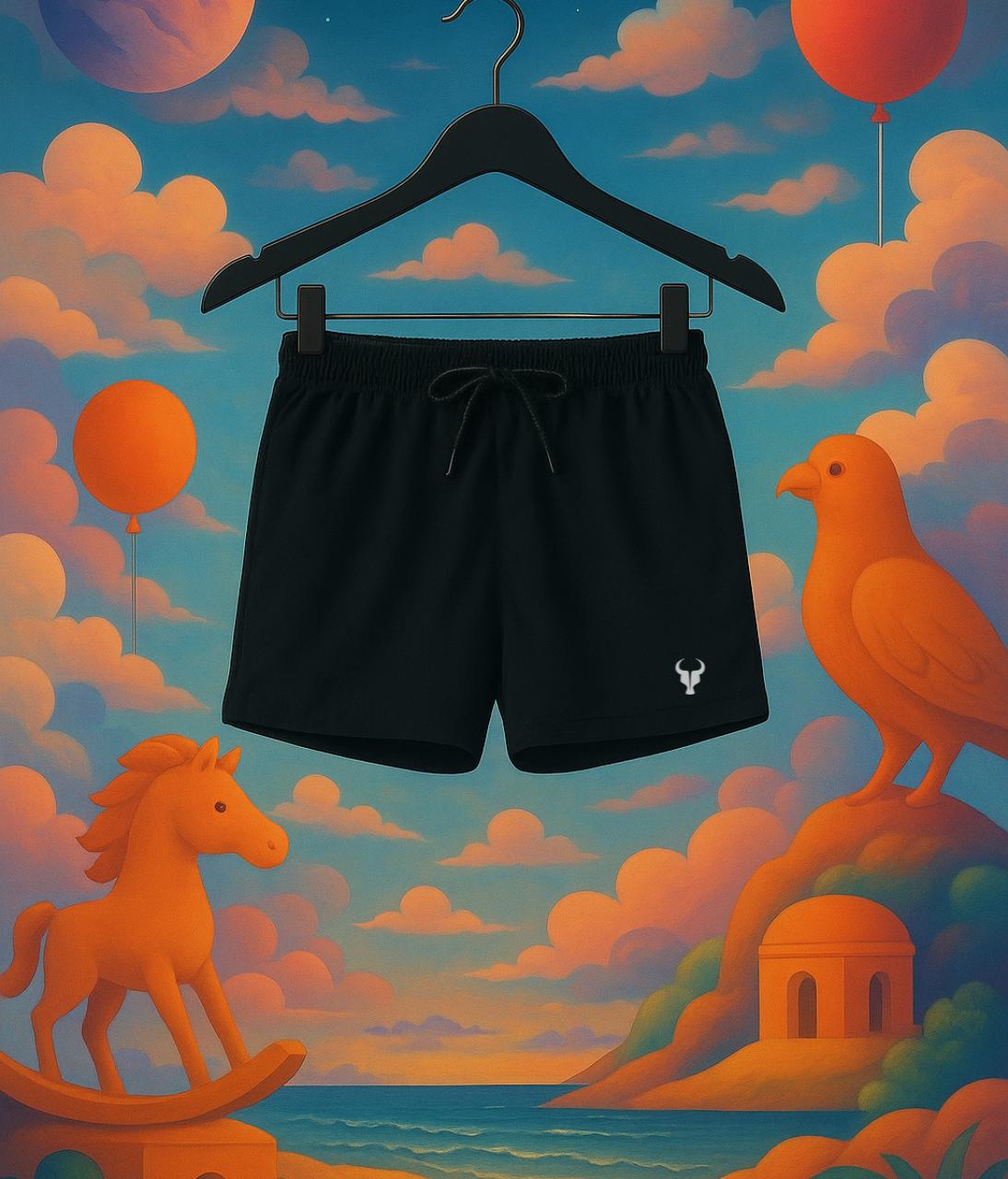 Short Toro Classic preto Kids