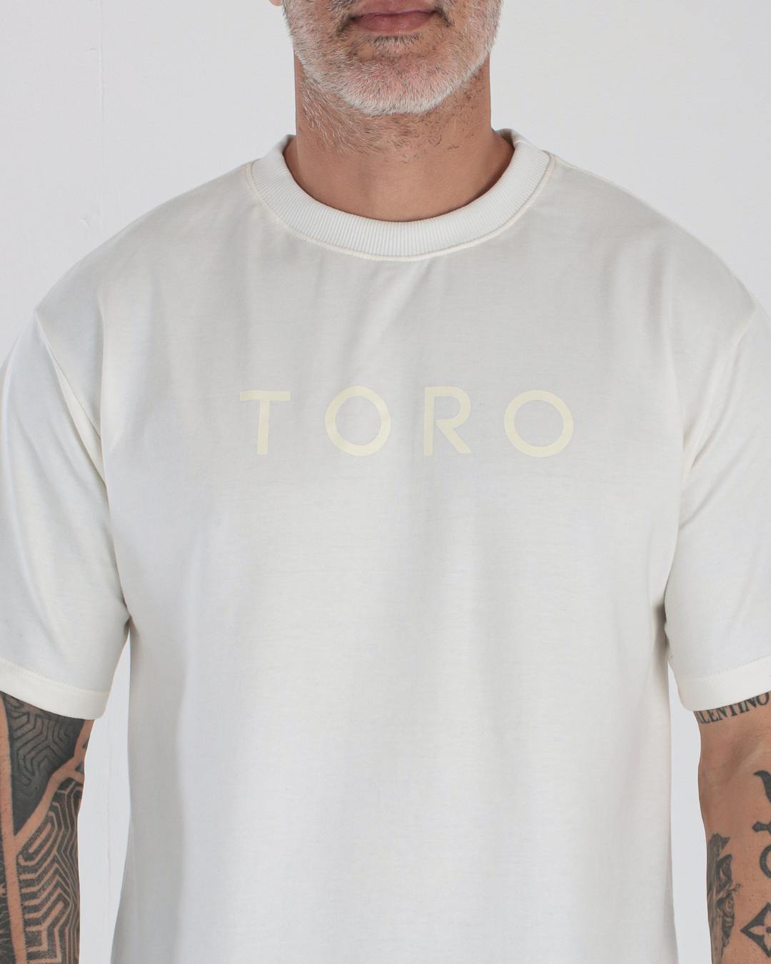 T-shirt Toro Over Splash Gel Off/White