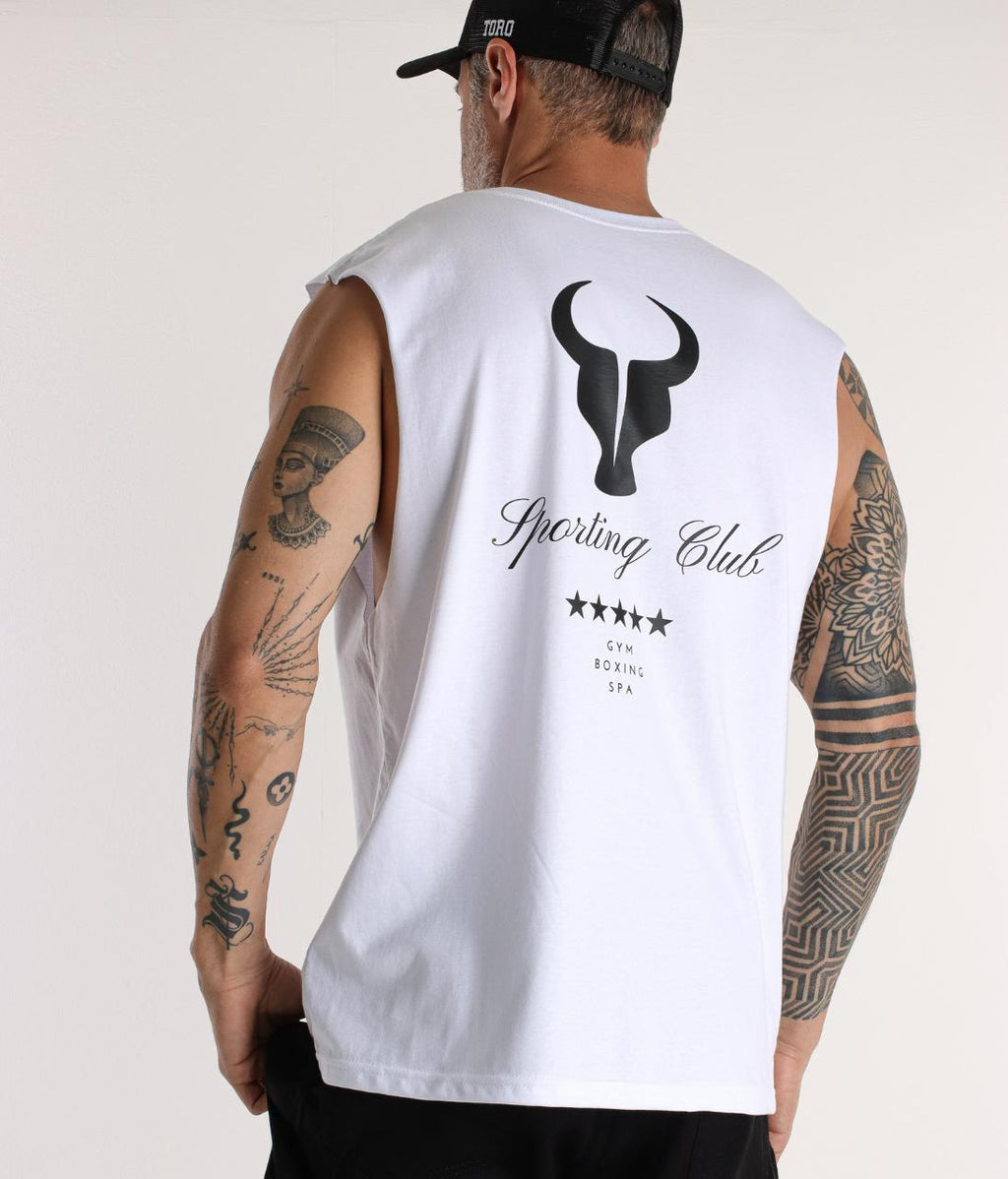 T-Shirt S/M Toro Sporting Club Branca