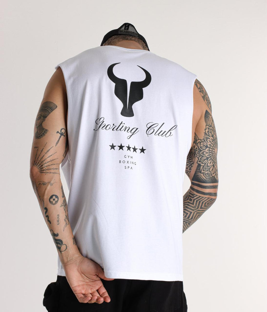 T-Shirt S/M Toro Sporting Club Branca