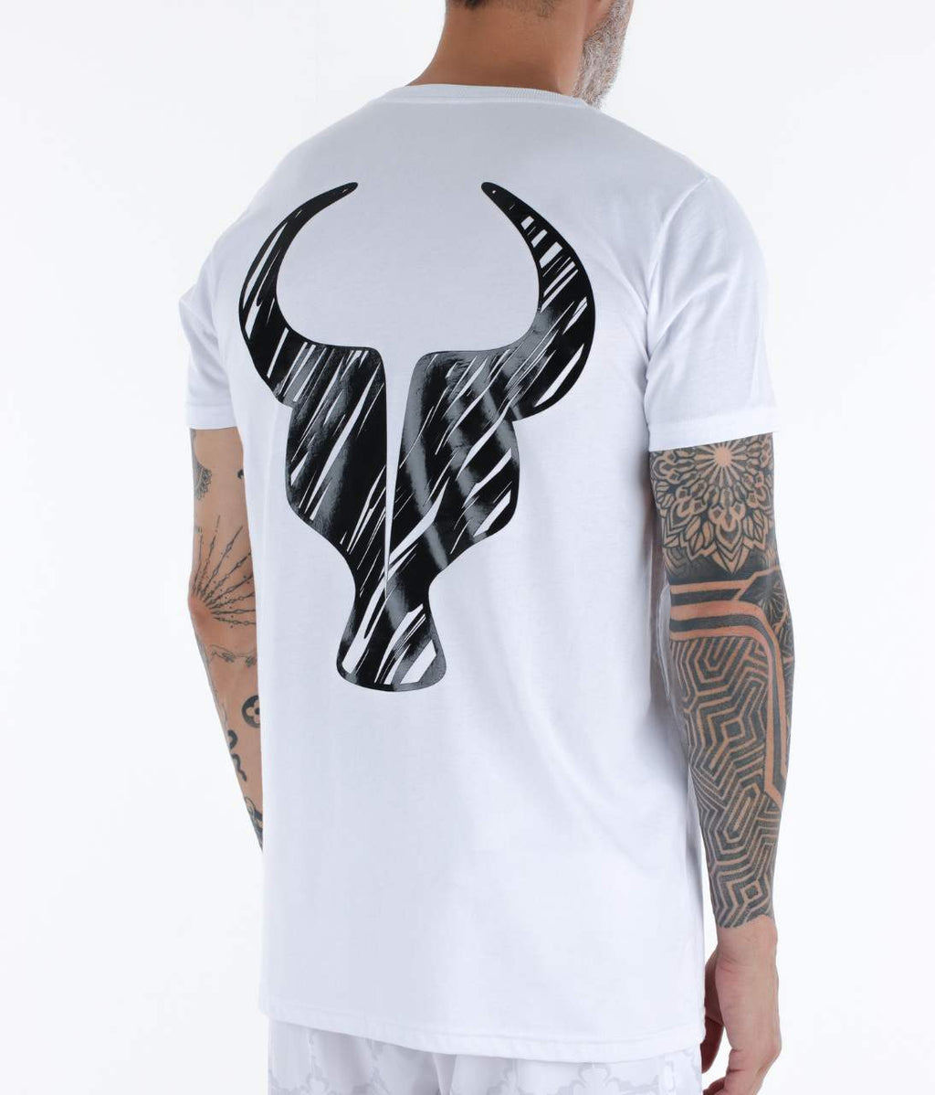T-shirt Toro Sketch Flow White
